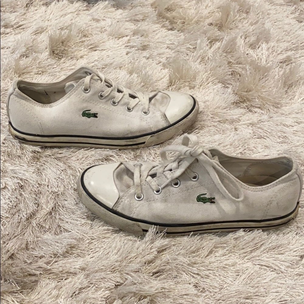 White Lacoste Sneakers